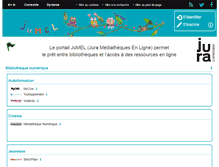 Tablet Screenshot of jumel39.fr